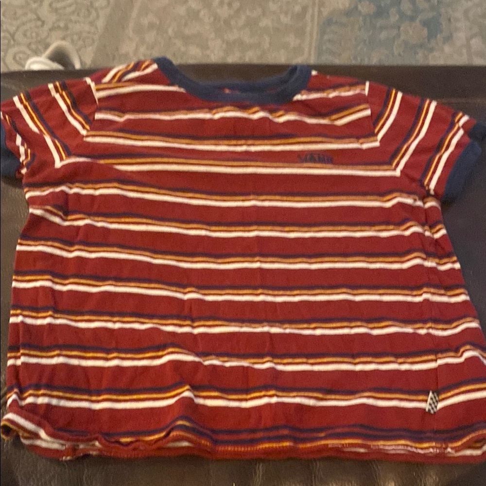 GAP Red and Blue Short Sleeve Tee